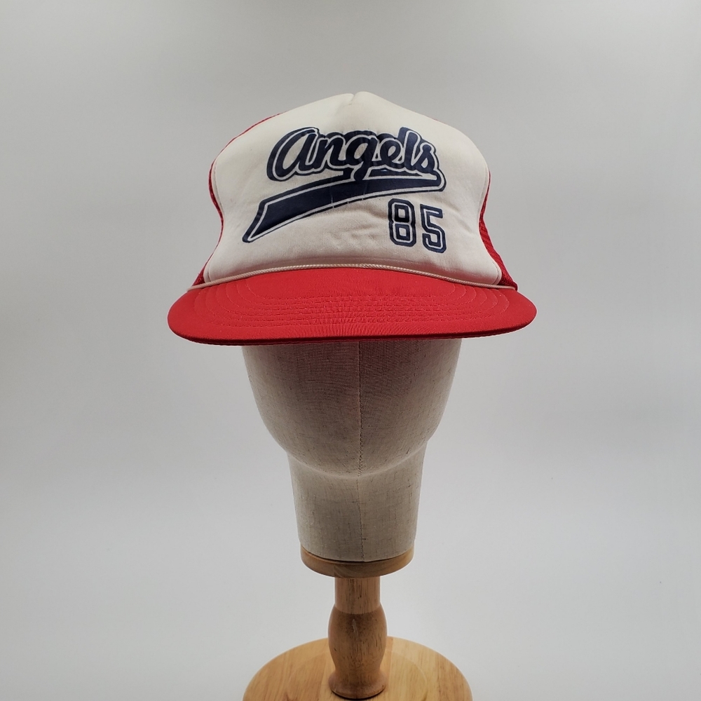 Angels 85 Vintage Mesh Snap Back Trucker Hat